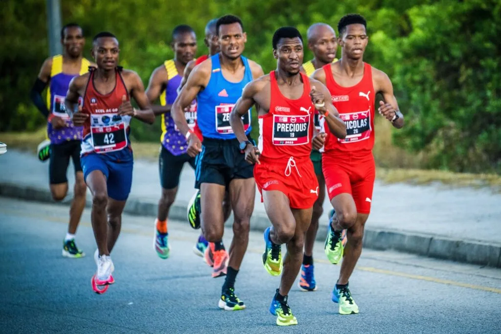 Photograph from The runners heading to Gqeberha: 2024
