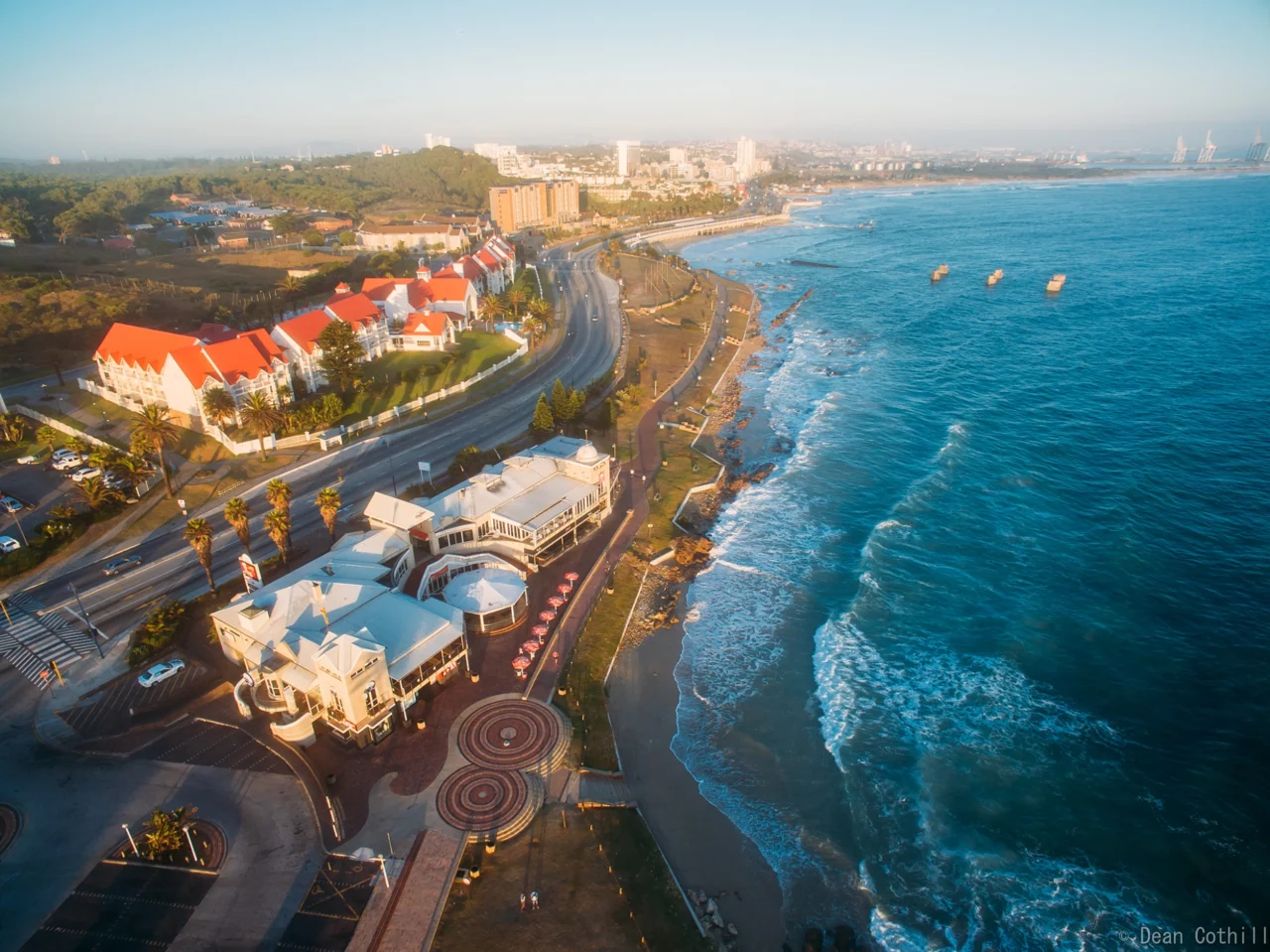The Beach Hotel and the Summerstrand beachfront